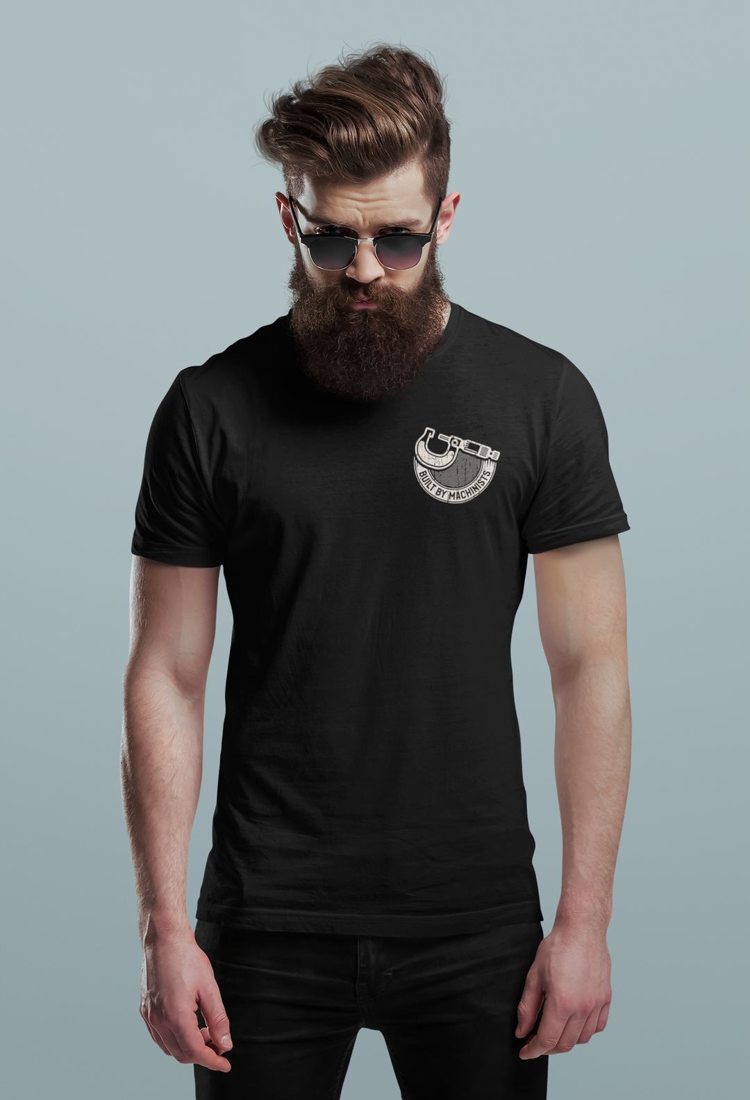 Built By Machinists - Logo Tee